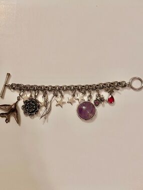 Vintage Lucky Brand Charm Bracelet